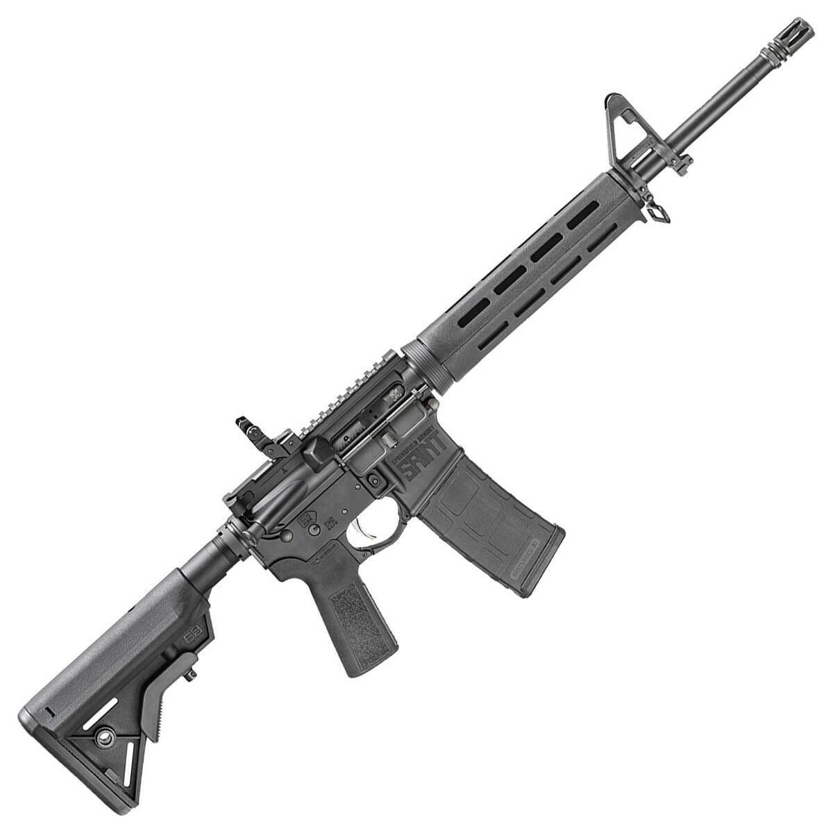 Springfield Armory Saint B5 Gear Up 2024 Bundle 5.56mm NATO 16in Black Semi Automatic Modern Sporting Rifle - 30+1 Rounds - Black Springfield Armory Saint B5 Gear Up 2024 Bundle 5.56mm NATO 16in Black Semi Automatic Modern Sporting Rifle - 30+1 Rounds - Black