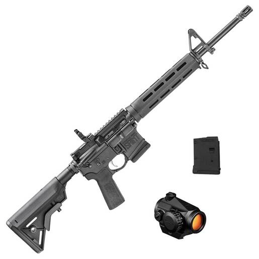 Springfield Armory Saint B5 Gear Up 2024 Bundle 5.56mm NATO 16in Type III Hardcoat Anodized Semi Automatic Modern Sporting Rifle - 10+1 - Black - Springfield Armory