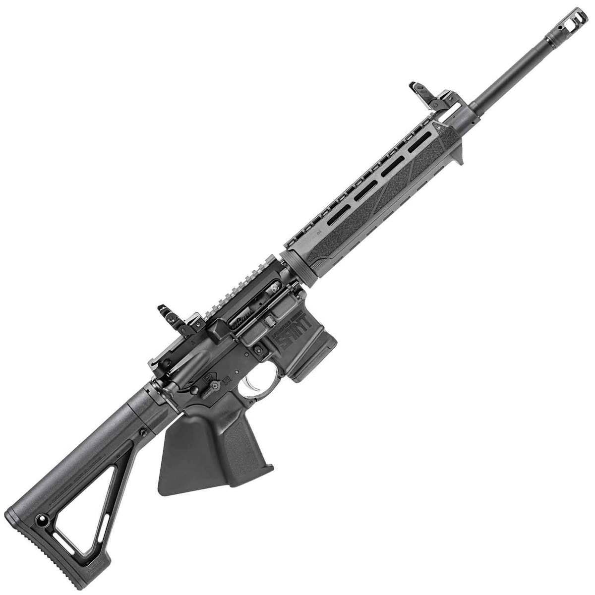 Springfield Armory Saint Flip Up Sight 5.56mm NATO 16in Black Semi Automatic Modern Sporting Rifle - 10+1 Rounds Springfield Armory Saint Flip Up Sight 5.56mm NATO 16in Black Semi Automatic Modern Sporting Rifle - 10+1 Rounds