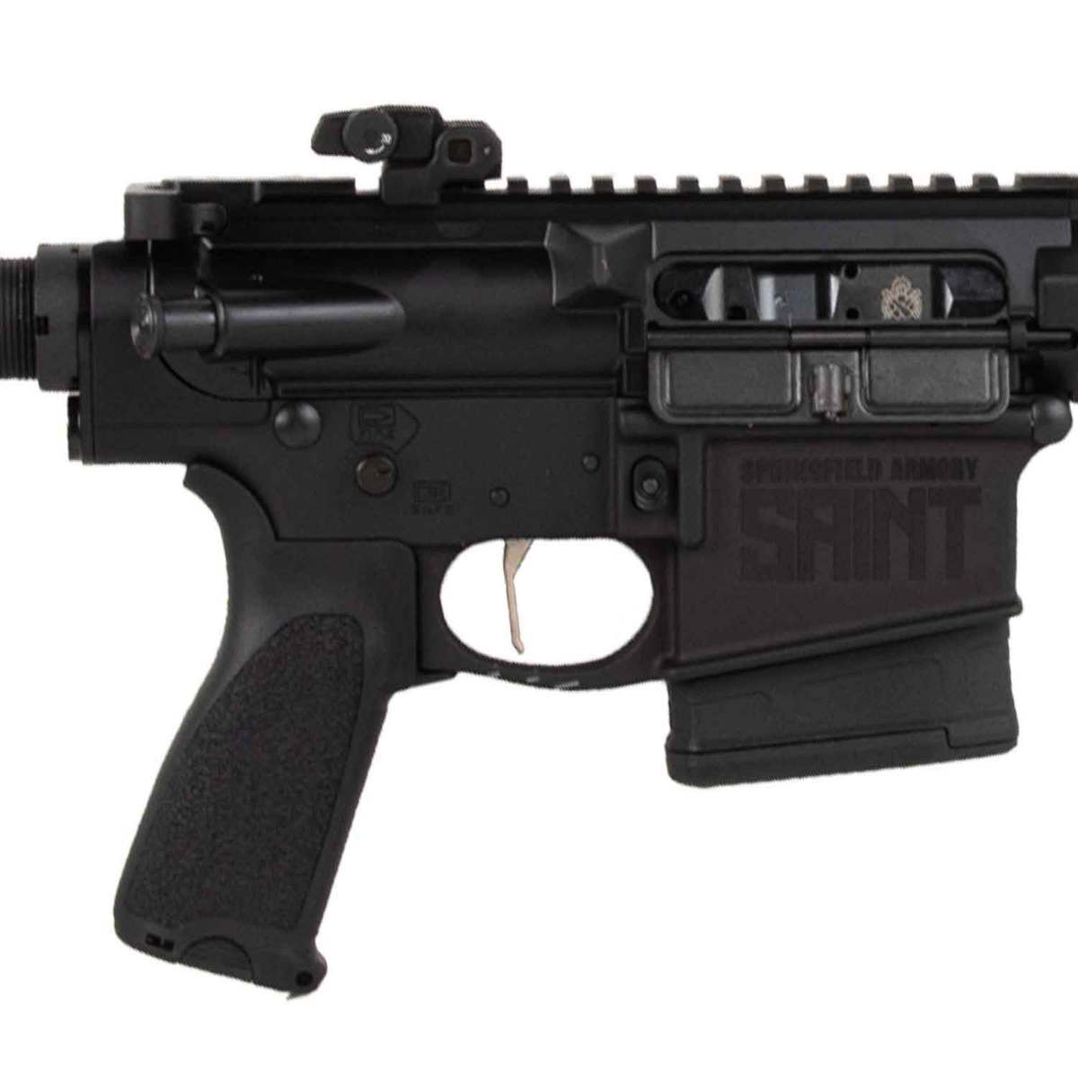 Springfield Armory Saint Victor 308 Winchester 16in Black Melonite Semi Automatic Modern Sporting Rifle - 10+1 Rounds - Black Springfield Armory Saint Victor 308 Winchester 16in Black Melonite Semi Automatic Modern Sporting Rifle - 10+1 Rounds - Black