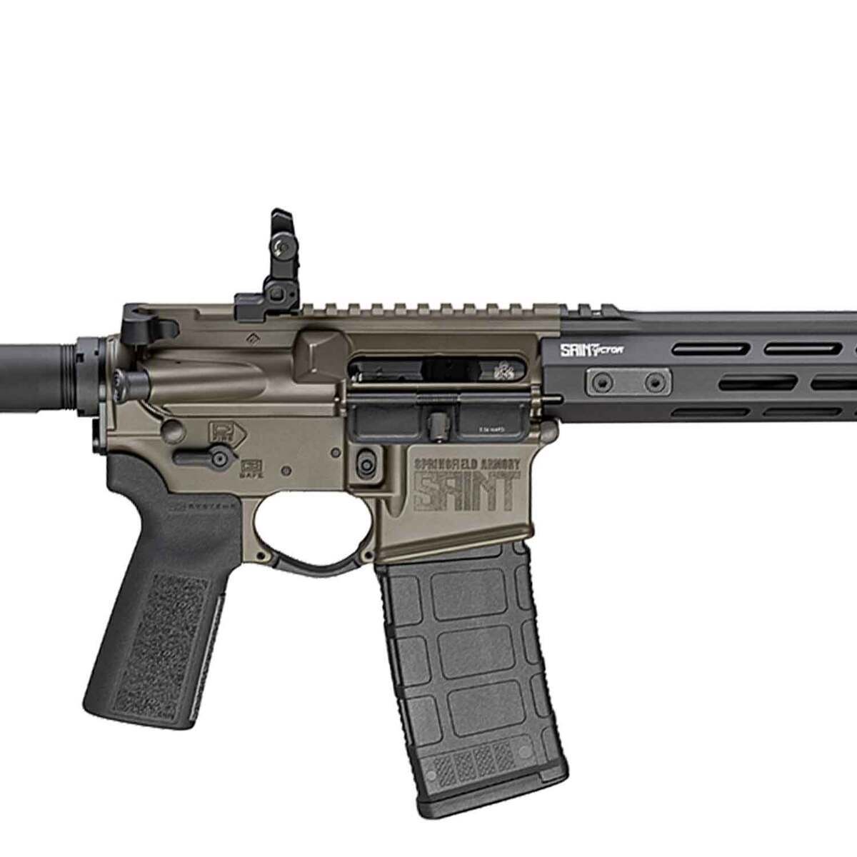 Springfield Armory Saint Victor 5.56mm NATO 16in OD Green Anodized Semi Automatic Modern Sporting Rifle - 30+1 Rounds - Green Springfield Armory Saint Victor 5.56mm NATO 16in OD Green Anodized Semi Automatic Modern Sporting Rifle - 30+1 Rounds - Green