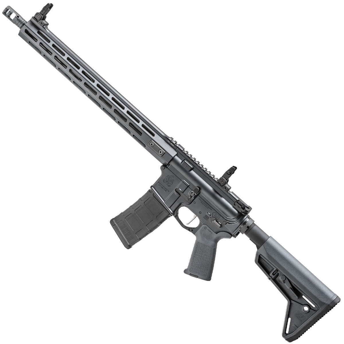 Springfield Armory Saint Victor 5.56mm NATO 16in Tactical Gray Semi Automatic Modern Sporting Rifle - 30+1 Rounds - Tactical Gray Springfield Armory Saint Victor 5.56mm NATO 16in Tactical Gray Semi Automatic Modern Sporting Rifle - 30+1 Rounds - Tactical Gray