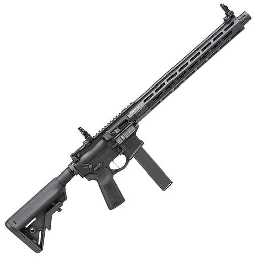 Springfield Armory Saint Victor Carbine 9mm Luger 16in Black Semi Automatic Modern Sporting Rifle - 32+1 Rounds - Black image