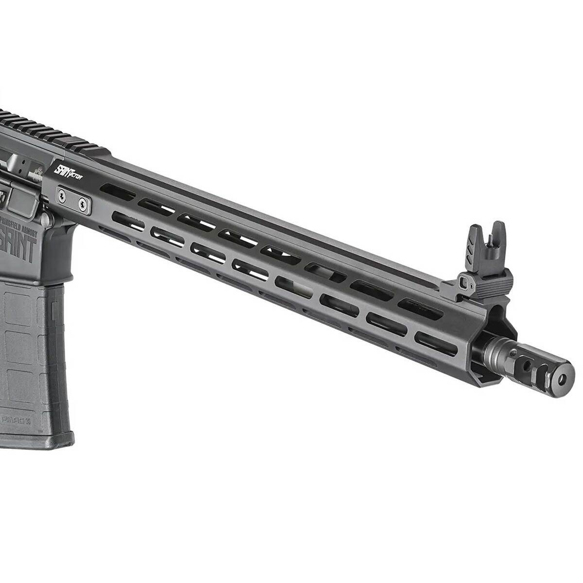 Springfield Armory SAINT Victor Gear Up '25 Package 5.56mm NATO 16in Black Melonite Semi Automatic Modern Sporting Rifle - 30+1 Rounds - Black Springfield Armory SAINT Victor Gear Up '25 Package 5.56mm NATO 16in Black Melonite Semi Automatic Modern Sporting Rifle - 30+1 Rounds - Black
