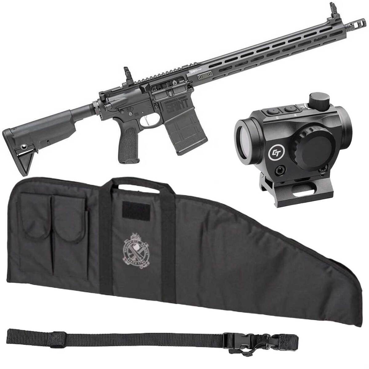 Springfield Armory SAINT Victor Gear Up Package 308 Winchester 16in Black Melonite Semi Automatic Modern Sporting Rifle - 20+1 Rounds - Black Springfield Armory SAINT Victor Gear Up Package 308 Winchester 16in Black Melonite Semi Automatic Modern Sporting Rifle - 20+1 Rounds - Black
