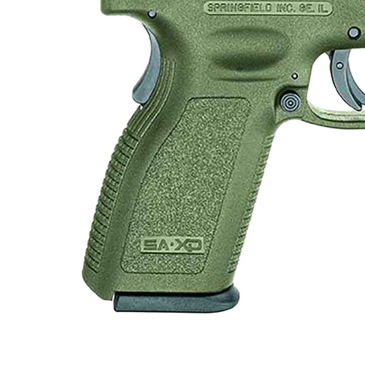 Springfield Armory X-Treme Duty 9mm Luger 4in Green Pistol - 10+1 Rounds - Green Springfield Armory X-Treme Duty 9mm Luger 4in Green Pistol - 10+1 Rounds - Green