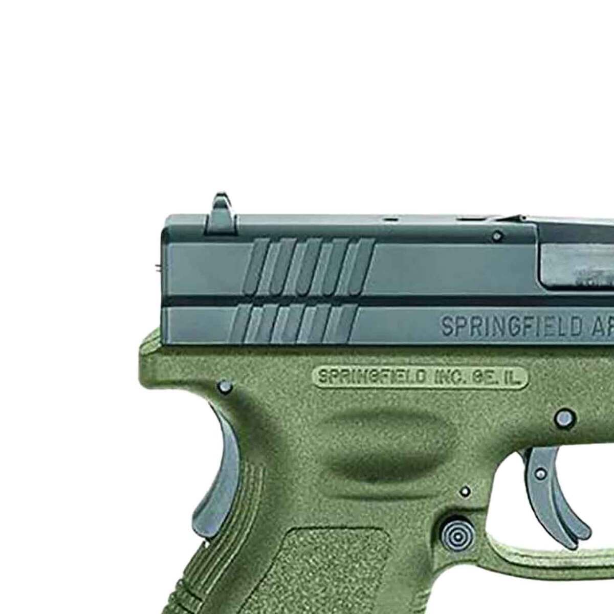 Springfield Armory X-Treme Duty 9mm Luger 4in Green Pistol - 10+1 Rounds - Green Springfield Armory X-Treme Duty 9mm Luger 4in Green Pistol - 10+1 Rounds - Green