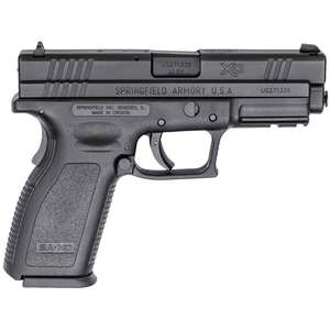 Springfield Armory XD 40 S&W 4in Black Pistol - 10+1 Rounds - California Compliant