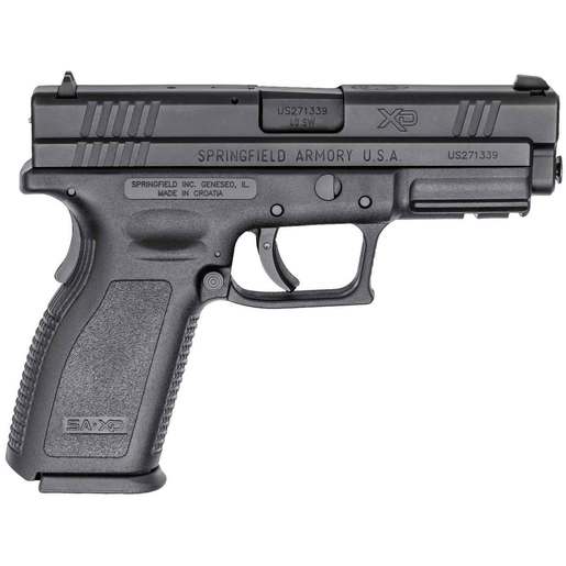 Springfield Armory XD 40 S&W 4in Black Pistol - 10+1 Rounds - California Compliant - Black image