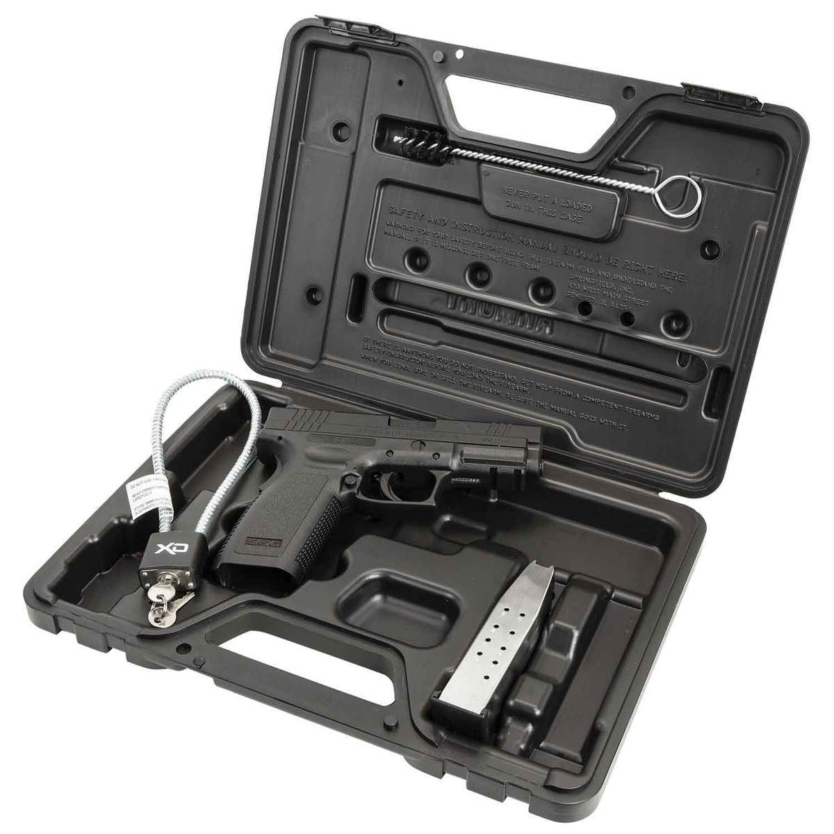 Springfield Armory XD 45 Auto (ACP) 4in Black Pistol - 10+1 Rounds ...