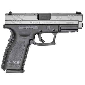 Springfield Armory XD 9mm Luger 4in Black/Stainless Pistol - 10+1 Rounds