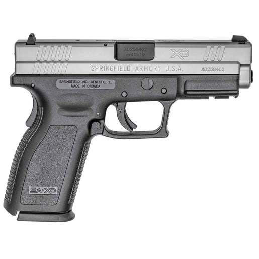 Springfield Armory XD 9mm Luger 4in Black/Stainless Pistol - 10+1 Rounds - Black image