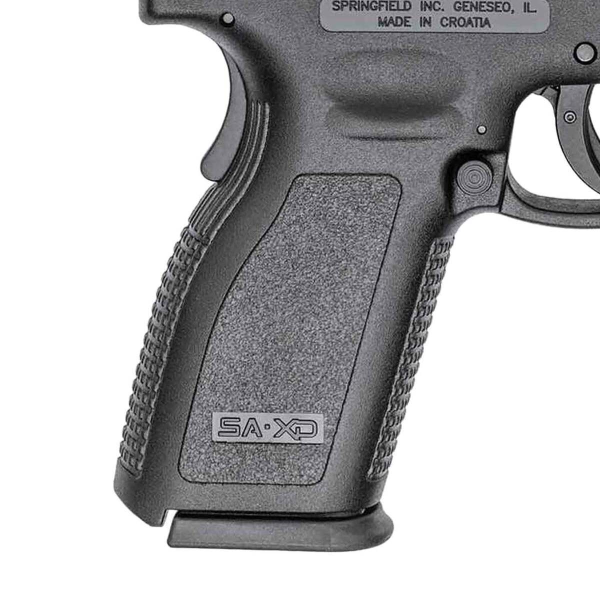 Springfield Armory XD 9mm Luger 4in Black/Stainless Pistol - 10+1 Rounds - Black Springfield Armory XD 9mm Luger 4in Black/Stainless Pistol - 10+1 Rounds - Black