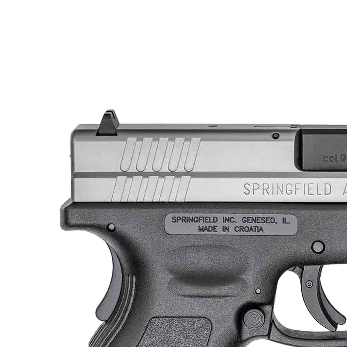 Springfield Armory XD 9mm Luger 4in Black/Stainless Pistol - 10+1 Rounds - Black Springfield Armory XD 9mm Luger 4in Black/Stainless Pistol - 10+1 Rounds - Black