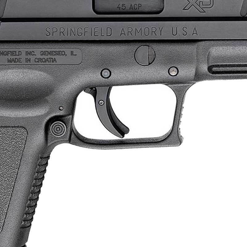 Springfield Armory XD Compact 45 Auto (ACP) 4in Blued Pistol - 10+1 Rounds - California Compliant - Black Springfield Armory XD Compact 45 Auto (ACP) 4in Blued Pistol - 10+1 Rounds - California Compliant - Black
