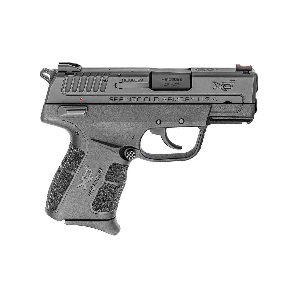 Springfield Armory XD-E 45 Auto (ACP) 3.3in Black Pistol - 7+1 Rounds Springfield Armory XD-E 45 Auto (ACP) 3.3in Black Pistol - 7+1 Rounds