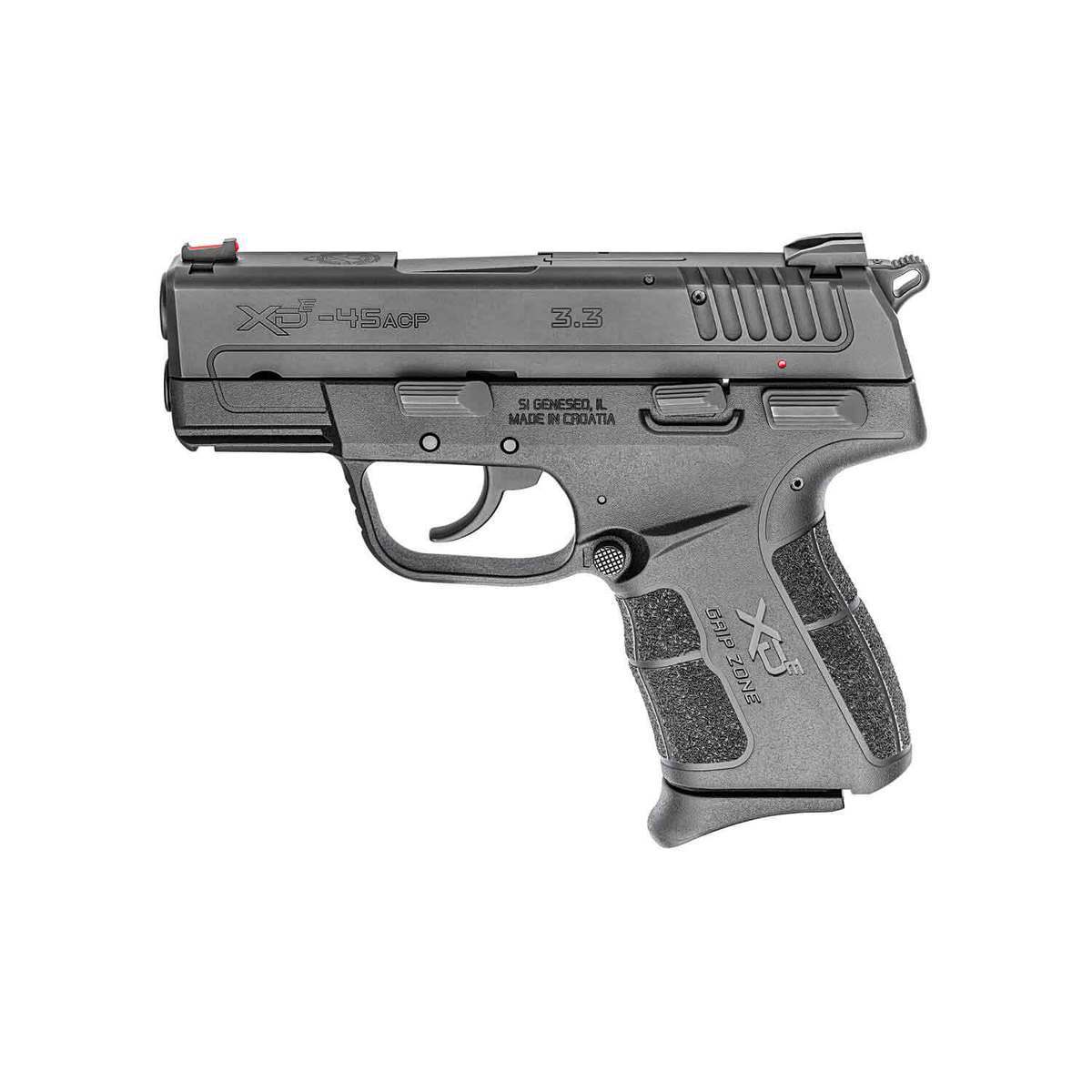 Springfield Armory XD-E 45 Auto (ACP) 3.3in Black Pistol - 7+1 Rounds Springfield Armory XD-E 45 Auto (ACP) 3.3in Black Pistol - 7+1 Rounds