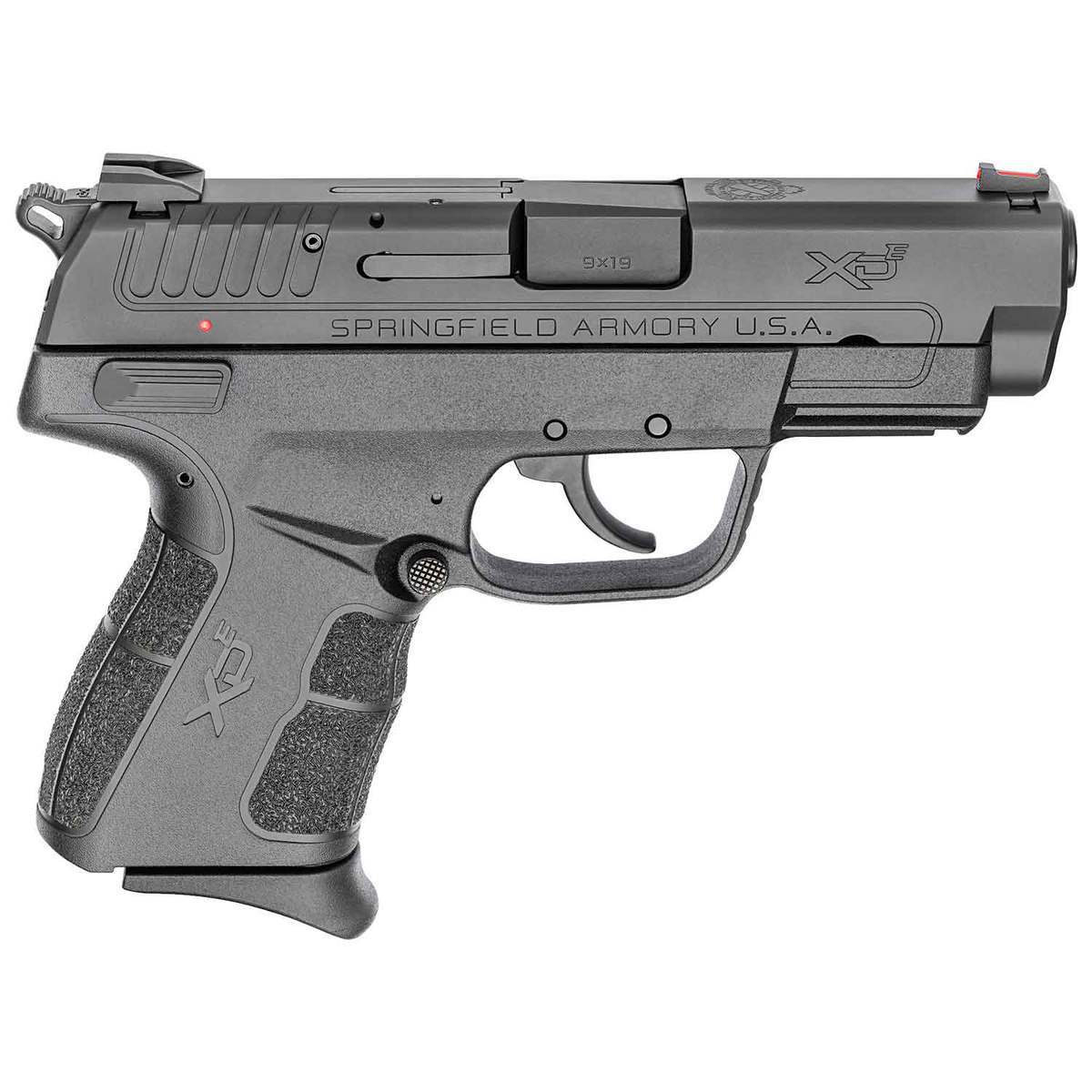 Springfield Armory XD-E 9mm Luger 3.8in Black Melonite Pistol - 9+1 Rounds - Black Springfield Armory XD-E 9mm Luger 3.8in Black Melonite Pistol - 9+1 Rounds - Black