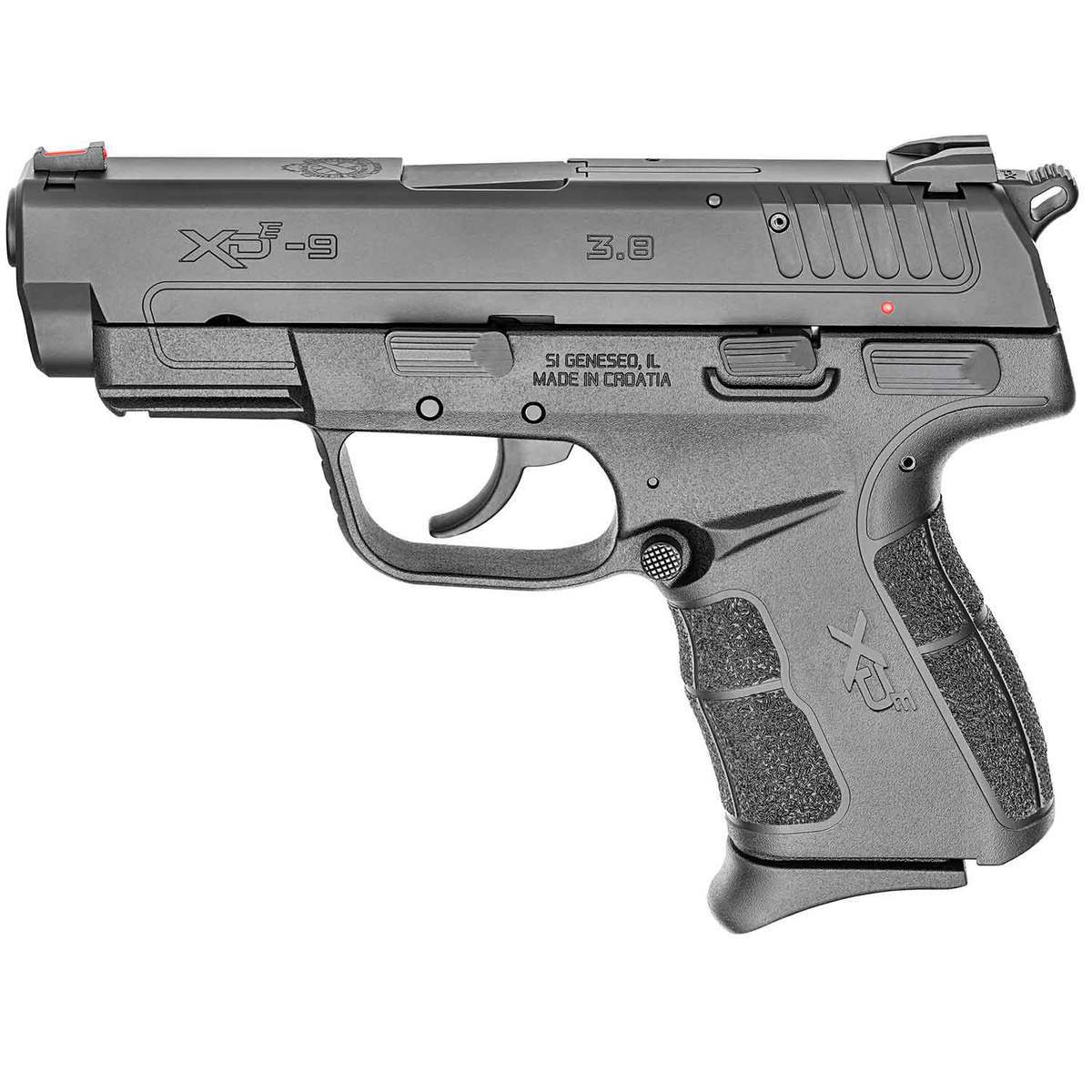 Springfield Armory XD-E 9mm Luger 3.8in Black Melonite Pistol - 9+1 Rounds - Black Springfield Armory XD-E 9mm Luger 3.8in Black Melonite Pistol - 9+1 Rounds - Black