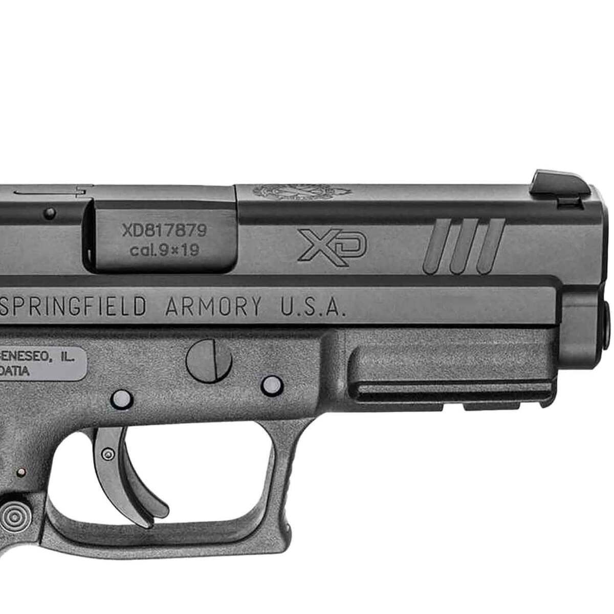 Springfield Armory XD Full Size 9mm Luger 4in Black Pistol - 10+1 Rounds - Black Springfield Armory XD Full Size 9mm Luger 4in Black Pistol - 10+1 Rounds - Black