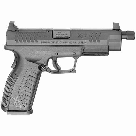 Springfield Armory XD-M 10mm Threaded Barrel Auto 4.5in Black Pistol - 15+1 Rounds - Black image