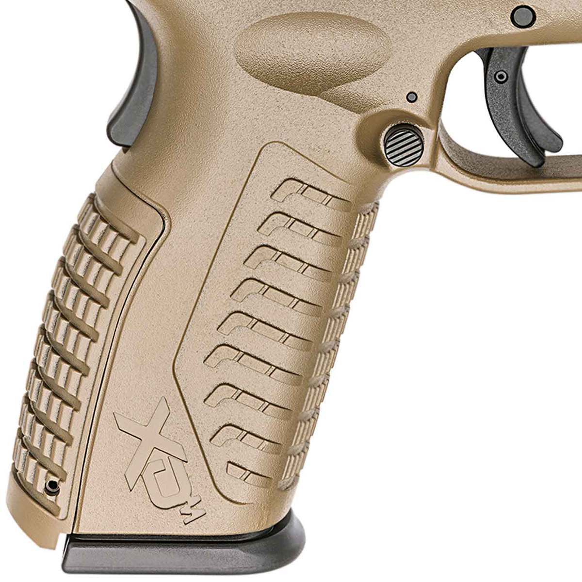 Springfield Armory XD-M 9mm Luger 4.5in FDE Pistol - 19+1 Rounds - Tan Springfield Armory XD-M 9mm Luger 4.5in FDE Pistol - 19+1 Rounds - Tan