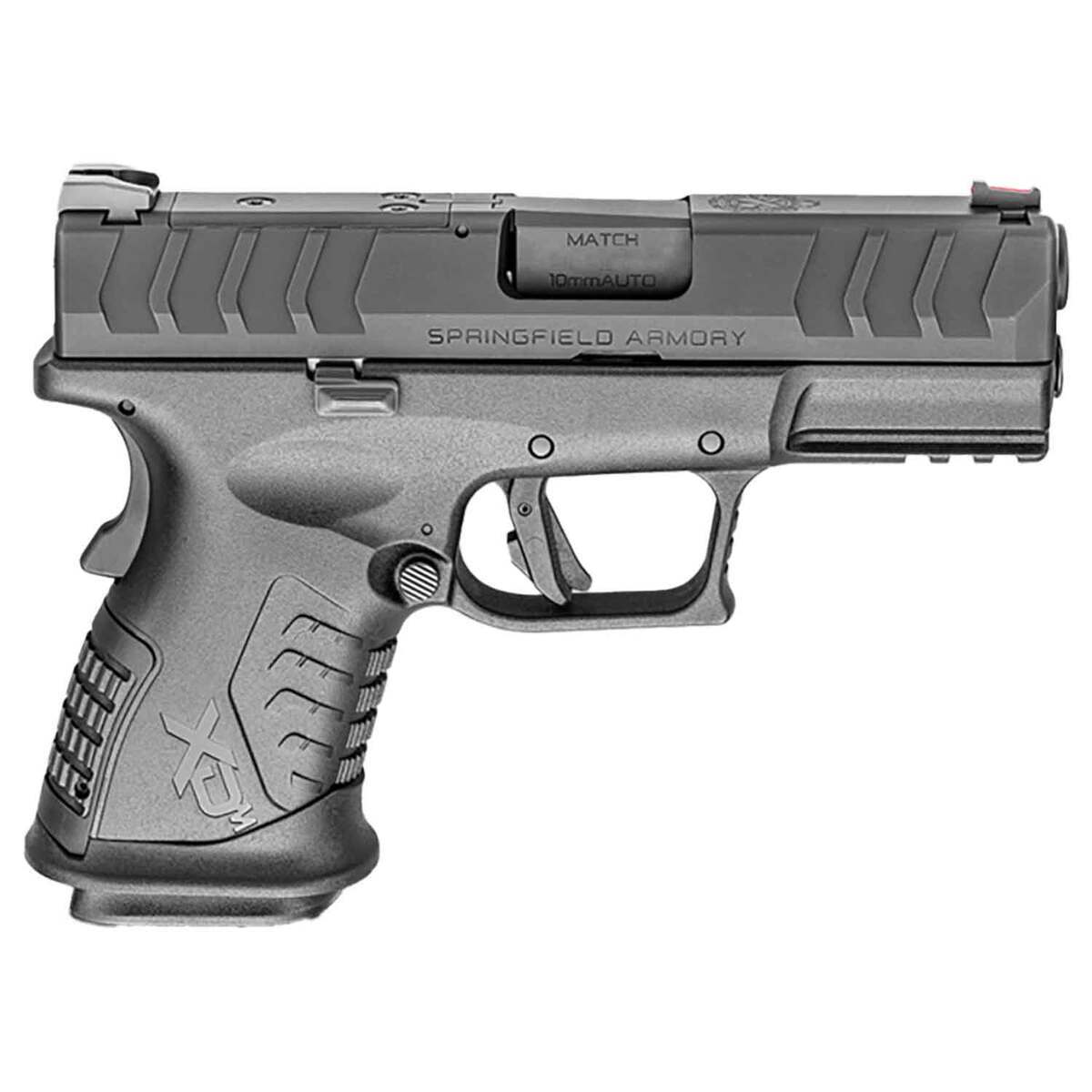 Springfield Armory XD-M Elite Gear Up Package 10mm Auto 3.8in Gray Melonite Pistol - 11+1 Rounds