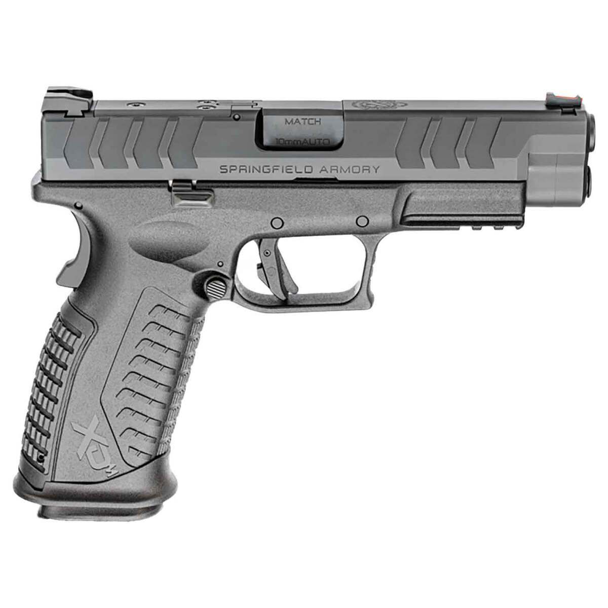 Springfield Armory XD-M Elite Gear Up Package 10mm Auto 4.5in Gray Melonite Pistol - 16+1 Rounds