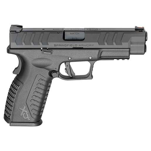 Springfield Armory XD-M Elite 9mm Luger 4.5in Black Melonite Pistol - 10+1 Rounds - CA Compliant - Black image