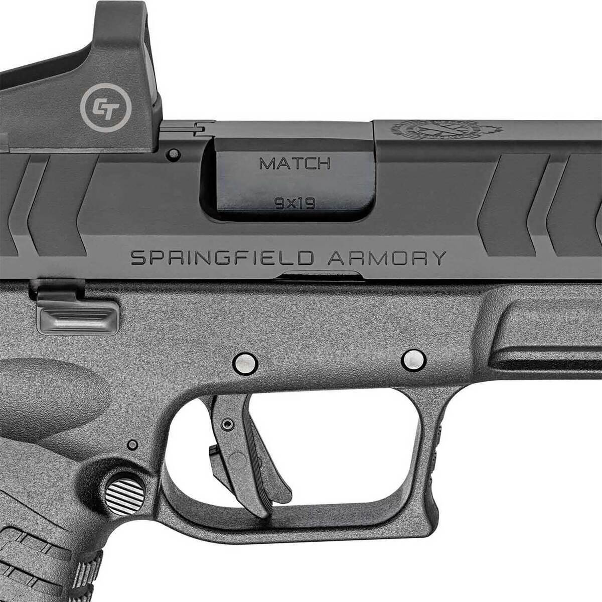Springfield Armory XD-M Elite 9mm Luger 4.5in Black Pistol - 19+1 Rounds - Black Springfield Armory XD-M Elite 9mm Luger 4.5in Black Pistol - 19+1 Rounds - Black