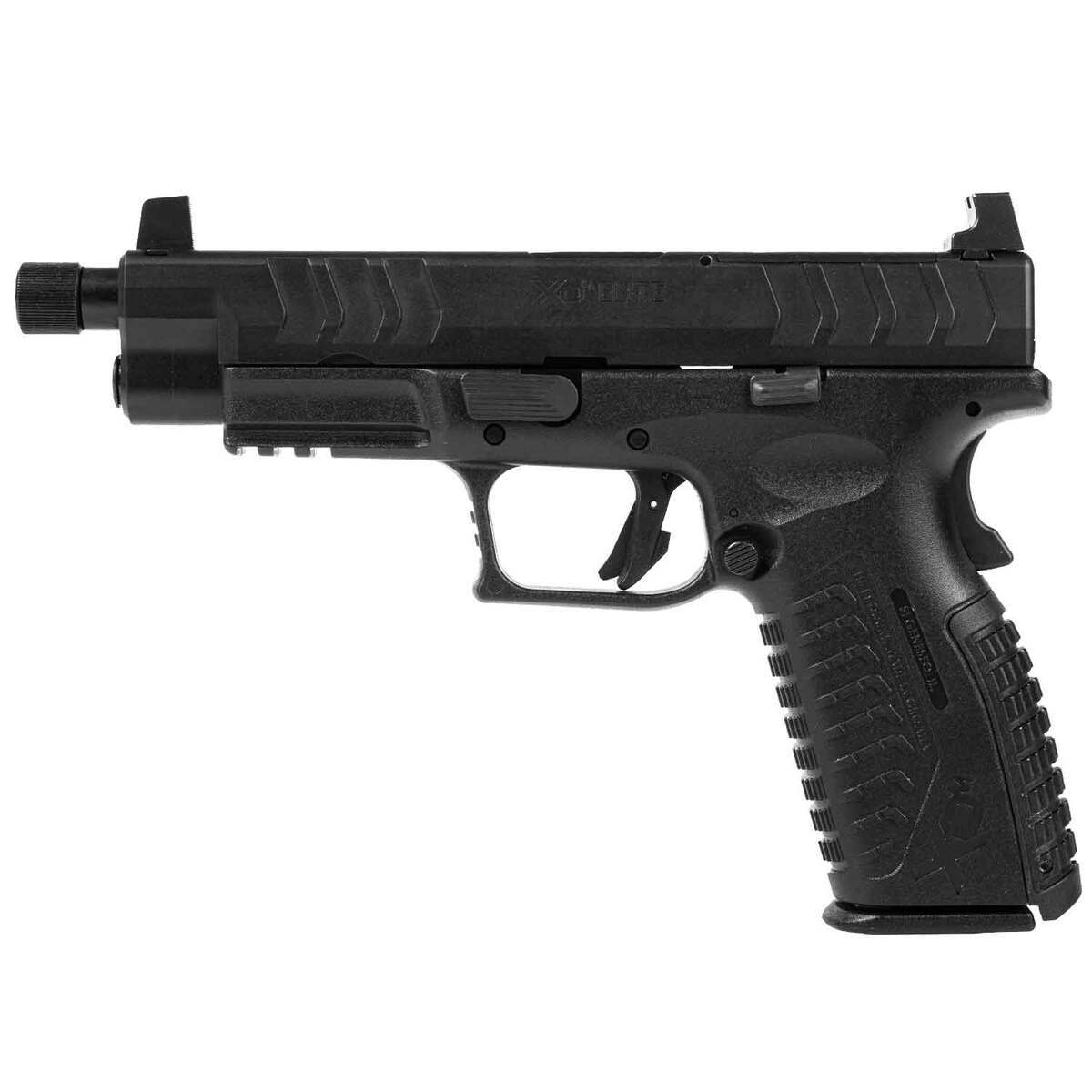 Springfield Armory XD-M Elite Tactical OSP 9mm Luger 4.5in Melonite Black Pistol - 10+1 Rounds - Black Springfield Armory XD-M Elite Tactical OSP 9mm Luger 4.5in Melonite Black Pistol - 10+1 Rounds - Black