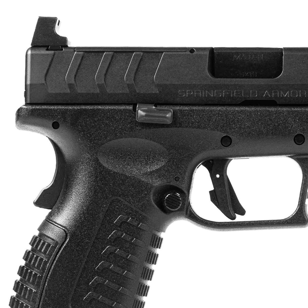 Springfield Armory XD-M Elite Tactical OSP 9mm Luger 4.5in Melonite Black Pistol - 10+1 Rounds - Black Springfield Armory XD-M Elite Tactical OSP 9mm Luger 4.5in Melonite Black Pistol - 10+1 Rounds - Black