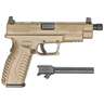 Springfield Armory XD-M OSP 9mm Luger 4.5in FDE Pistol - 10+1 Rounds - Tan