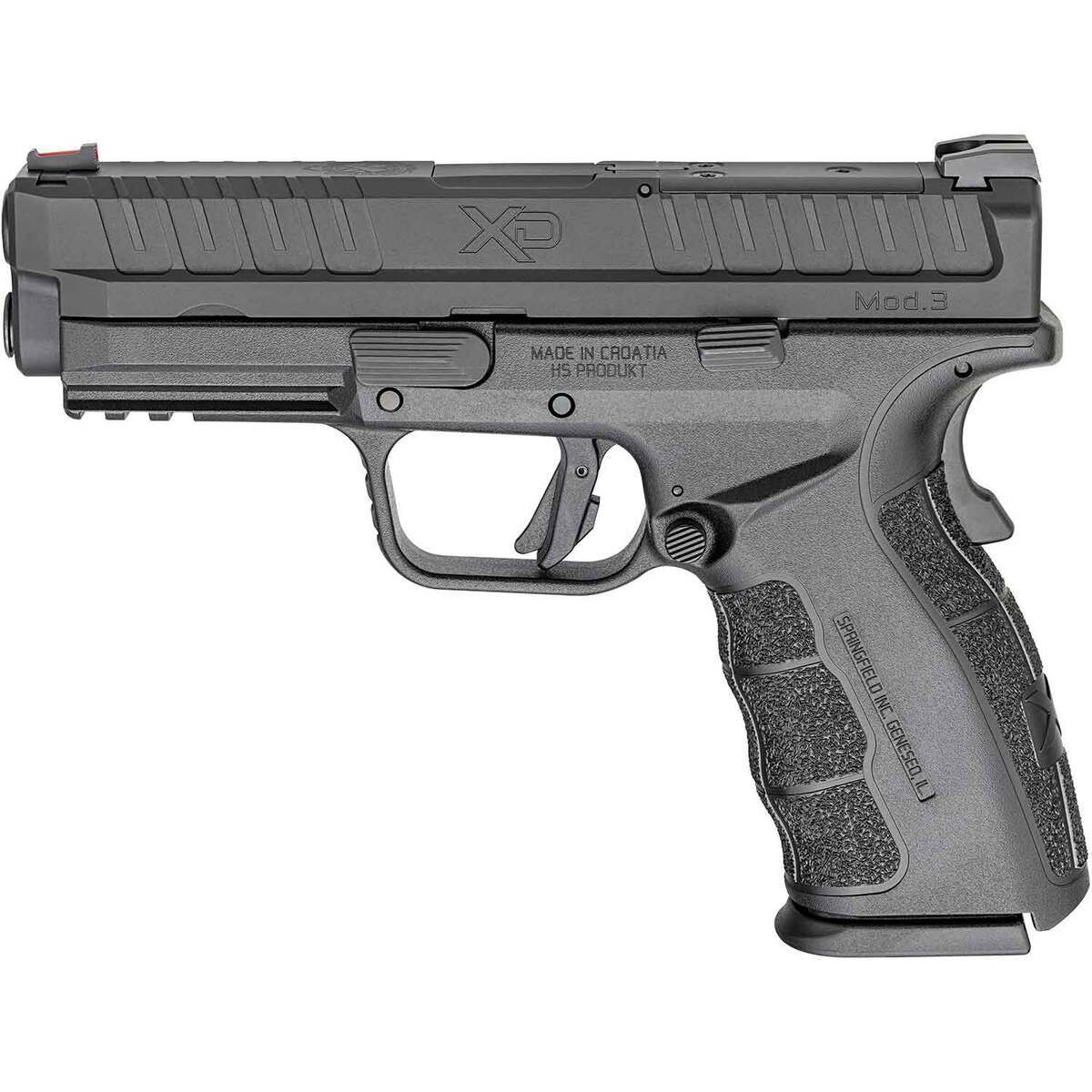 Springfield Armory XD Mod 3 OSP 9mm Luger 4in Black Melonite Pistol - 10+1 Rounds - Black Springfield Armory XD Mod 3 OSP 9mm Luger 4in Black Melonite Pistol - 10+1 Rounds - Black