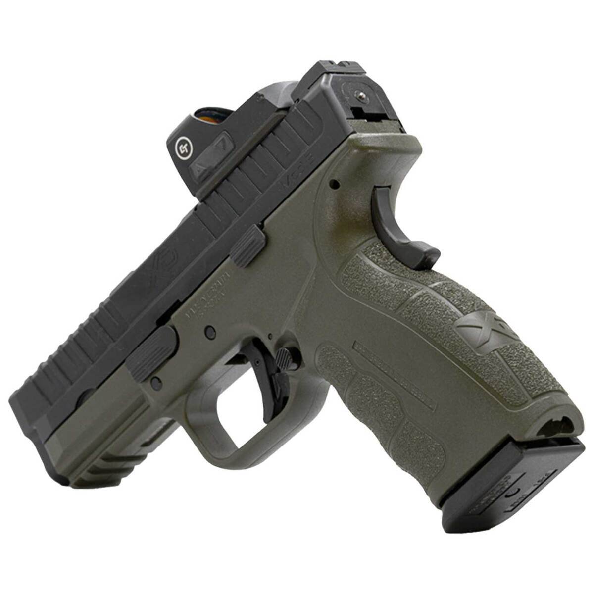Springfield Armory XD Mod 3 OSP Sportsman’s Exclusive with Crimson Trace CTS-1200 Red Dot 9mm Luger 4in Melonite Pistol - 16+1 Rounds - Black Springfield Armory XD Mod 3 OSP Sportsman’s Exclusive with Crimson Trace CTS-1200 Red Dot 9mm Luger 4in Melonite Pistol - 16+1 Rounds - Black
