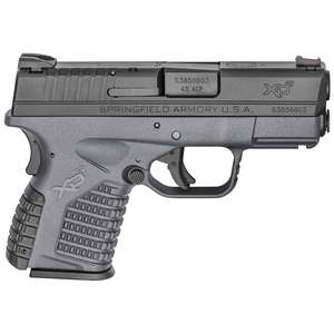 Springfield Armory XDS 45 Auto (ACP) 3.3in Black Melonite Pistol - 5+1 Rounds