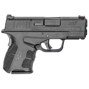 Springfield Armory XD-S MOD.2 w/Fiber Optic Front & White Dot Rear Sights 45 Auto (ACP) 3.3in Black Pistol - 6+1 Rounds