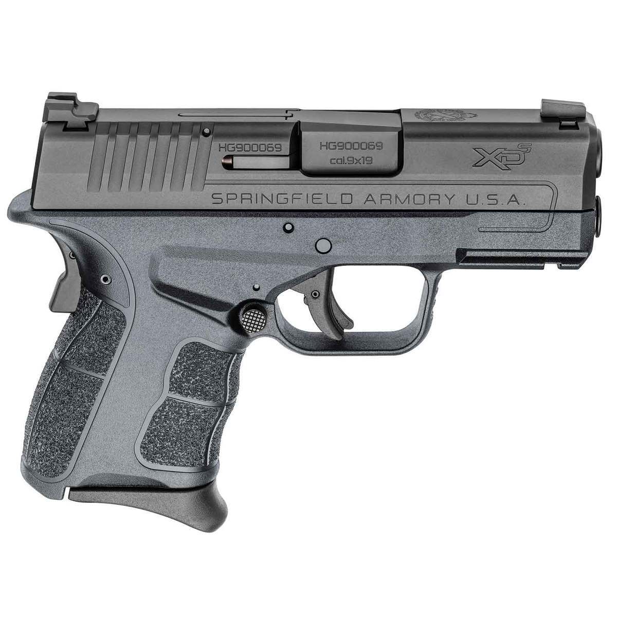 Springfield Armory XD-S MOD.2 9mm Luger 3.3in Stainless Pistol - 9+1 Rounds - Black Springfield Armory XD-S MOD.2 9mm Luger 3.3in Stainless Pistol - 9+1 Rounds - Black