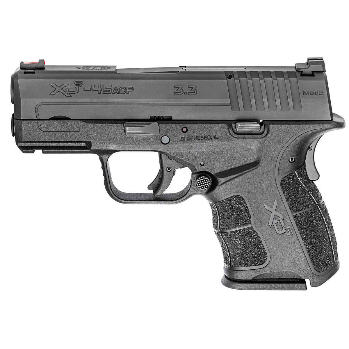Springfield Armory XD-S Mod.2 Gear UP Package 45 Auto (ACP) 3.3in Black Pistol - 5+1 Rounds - Black Springfield Armory XD-S Mod.2 Gear UP Package 45 Auto (ACP) 3.3in Black Pistol - 5+1 Rounds - Black