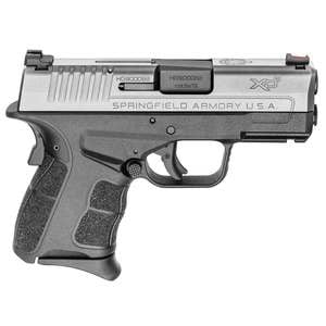 Springfield Armory XD-S Mod.2 Single Stack With Fiber Optic Sight 9mm Luger 3.3in Stainless Pistol - 9+1 Rounds