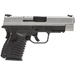 Springfield Armory XD-S Single Stack 45 Auto (ACP) 4in Silver/Black Pistol - 7+1 Rounds