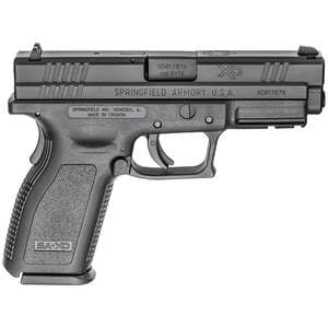 Springfield Armory XD Service Gear Up Package 9mm Luger 4in Black Pistol - 10+1 Rounds