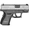 Springfield Armory XD Sub-Compact 40 S&W 3in Black/Stainless Pistol - 9+1 Rounds - California Compliant - Black