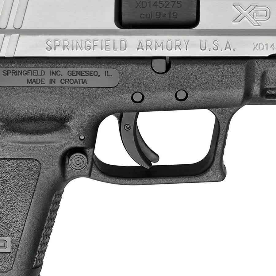 Springfield Armory XD Sub-Compact 9mm Luger 3in Black/Stainless Pistol - 10+1 Rounds - Black Springfield Armory XD Sub-Compact 9mm Luger 3in Black/Stainless Pistol - 10+1 Rounds - Black