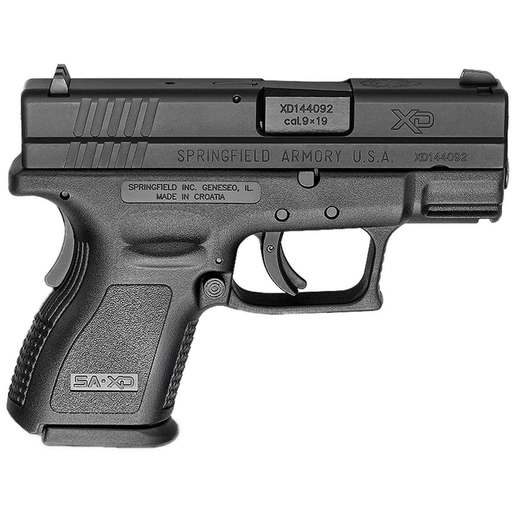 Springfield Armory XD 9mm Luger 3in Black Melonite Pistol - 16+1 Rounds - Black Compact image