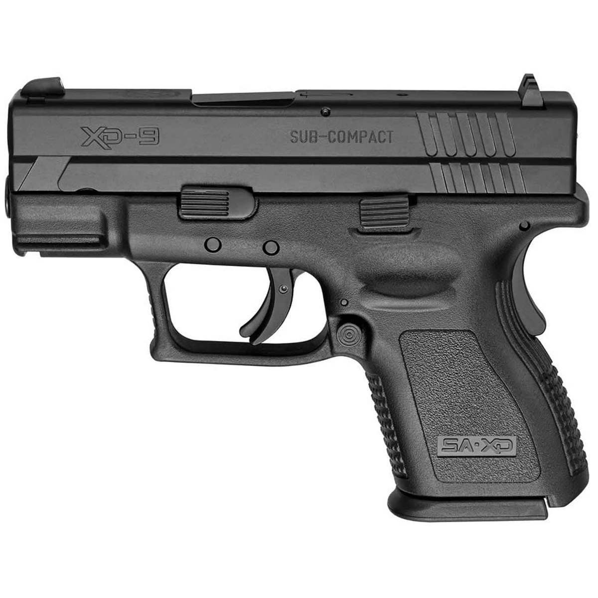 Springfield Armory XD 9mm Luger 3in Black Melonite Pistol - 16+1 Rounds - Black Springfield Armory XD 9mm Luger 3in Black Melonite Pistol - 16+1 Rounds - Black