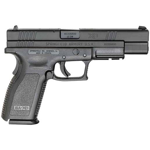 Springfield Armory XD Tactical 40 S&W 5in Black Pistol - 10+1 Rounds - Black image