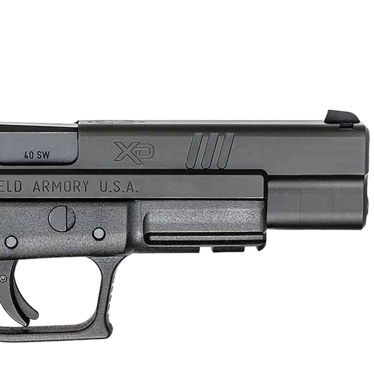 Springfield Armory XD Tactical 40 S&W 5in Black Pistol - 10+1 Rounds - Black Springfield Armory XD Tactical 40 S&W 5in Black Pistol - 10+1 Rounds - Black