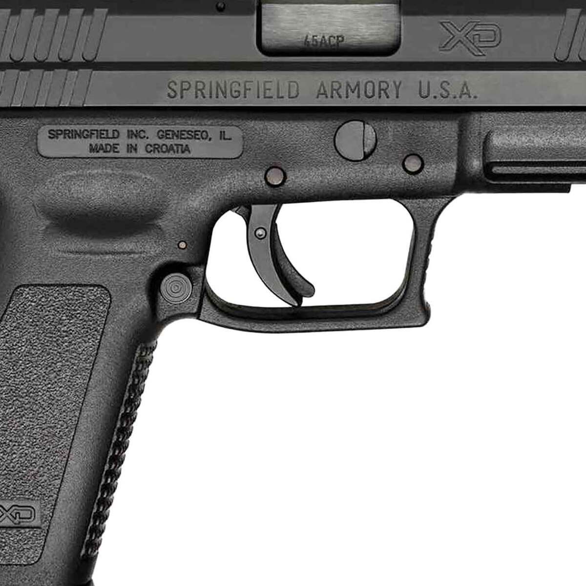 Springfield Armory XD Tactical 45 Auto (ACP) 5in Black Pistol - 10+1 Rounds - Black Springfield Armory XD Tactical 45 Auto (ACP) 5in Black Pistol - 10+1 Rounds - Black