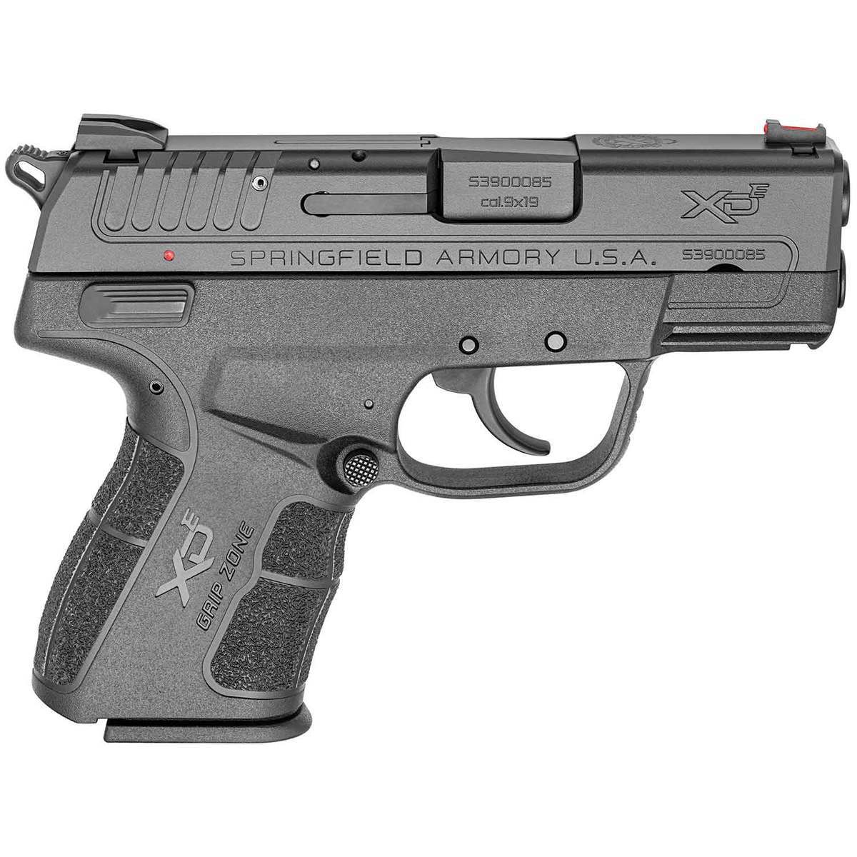 Springfield Armory XDE 9mm Luger 3.3in Melonite Pistol - 9+1 Rounds Springfield Armory XDE 9mm Luger 3.3in Melonite Pistol - 9+1 Rounds